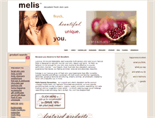 Tablet Screenshot of melis.ca